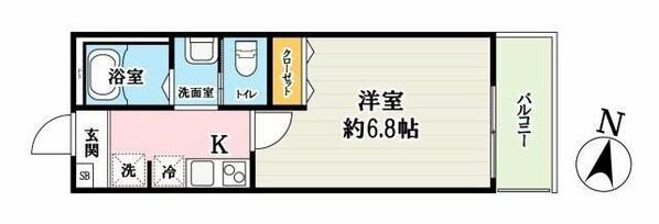 （仮称）キャメル八王子北野町の物件間取画像